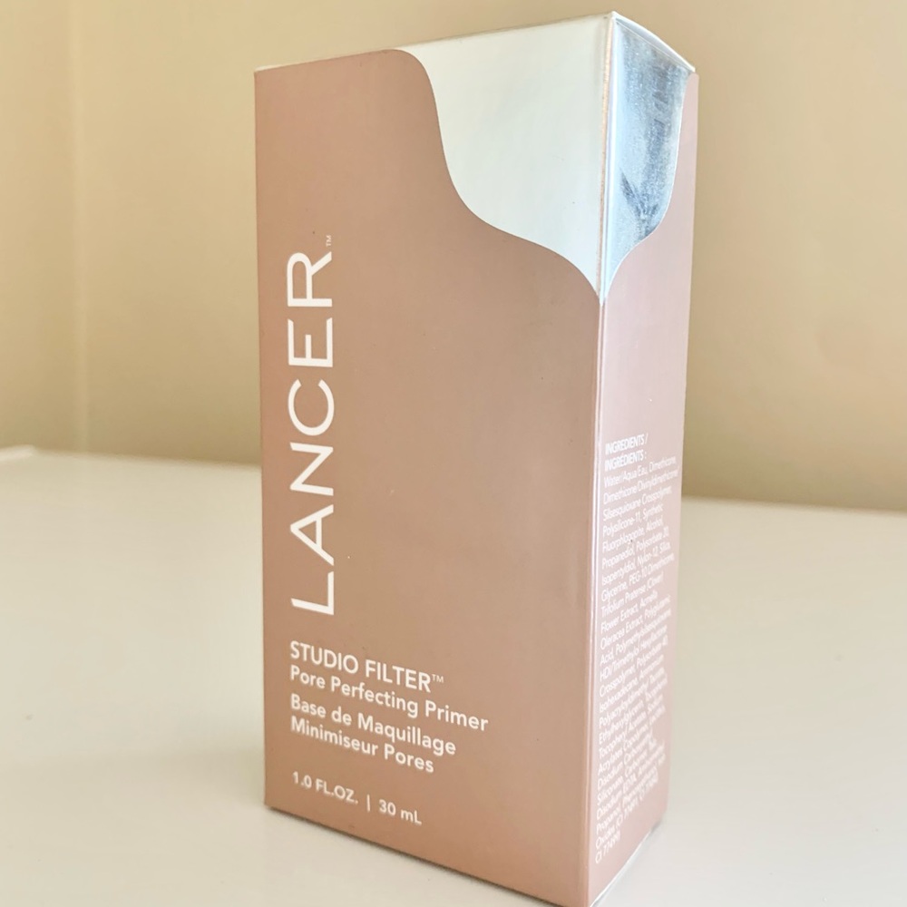 Lancer Studio Filter Pore Perfecting Primer | 1 oz Full Size | New in Box